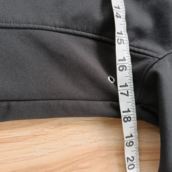 Peter Millar Crown Jacket Quail Hollow Soft Shell Lined Woman's Size Small Black - Picture 11 of 12